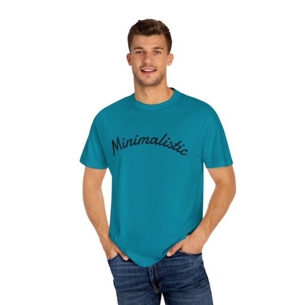 Minimalistic Unisex Garment-Dyed T-Shirt | Casual Everyday Wear - Image 12