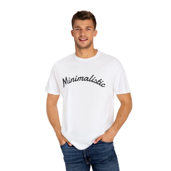 Minimalistic Unisex Garment-Dyed T-Shirt | Casual Everyday Wear - Image 4