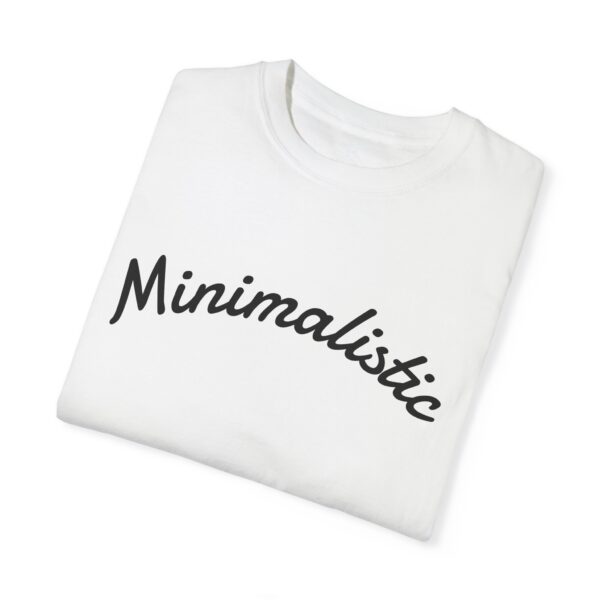 Minimalistic Unisex Garment-Dyed T-Shirt | Casual Everyday Wear - Image 3